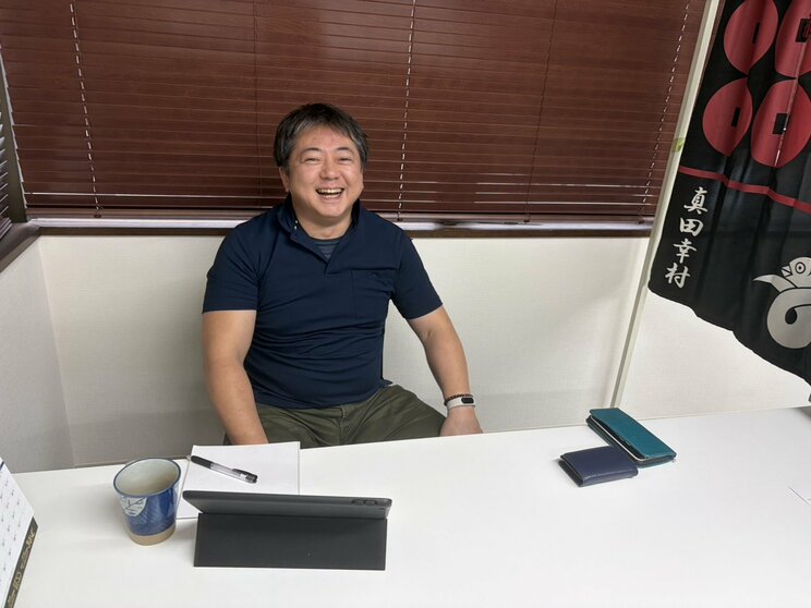 取材後には笑顔も見せてくれた（撮影／集英社オンライン）