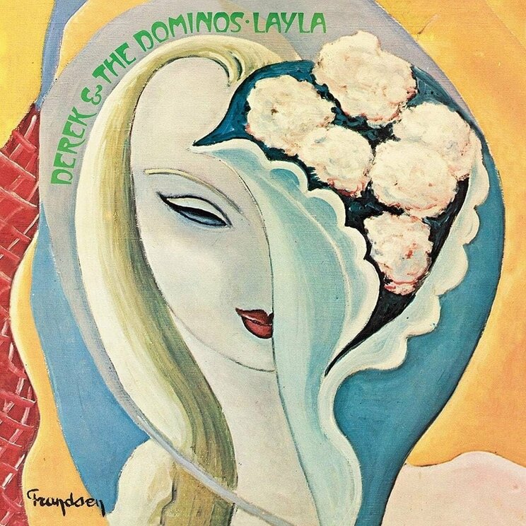 『Layla And Other Assorted Love Songs [Deluxe CD]』のジャケット。デレク・アンド・ザ・ドミノスによる唯一のスタジオアルバム。エリック・クラプトンの最高傑作とみなされることも多い
