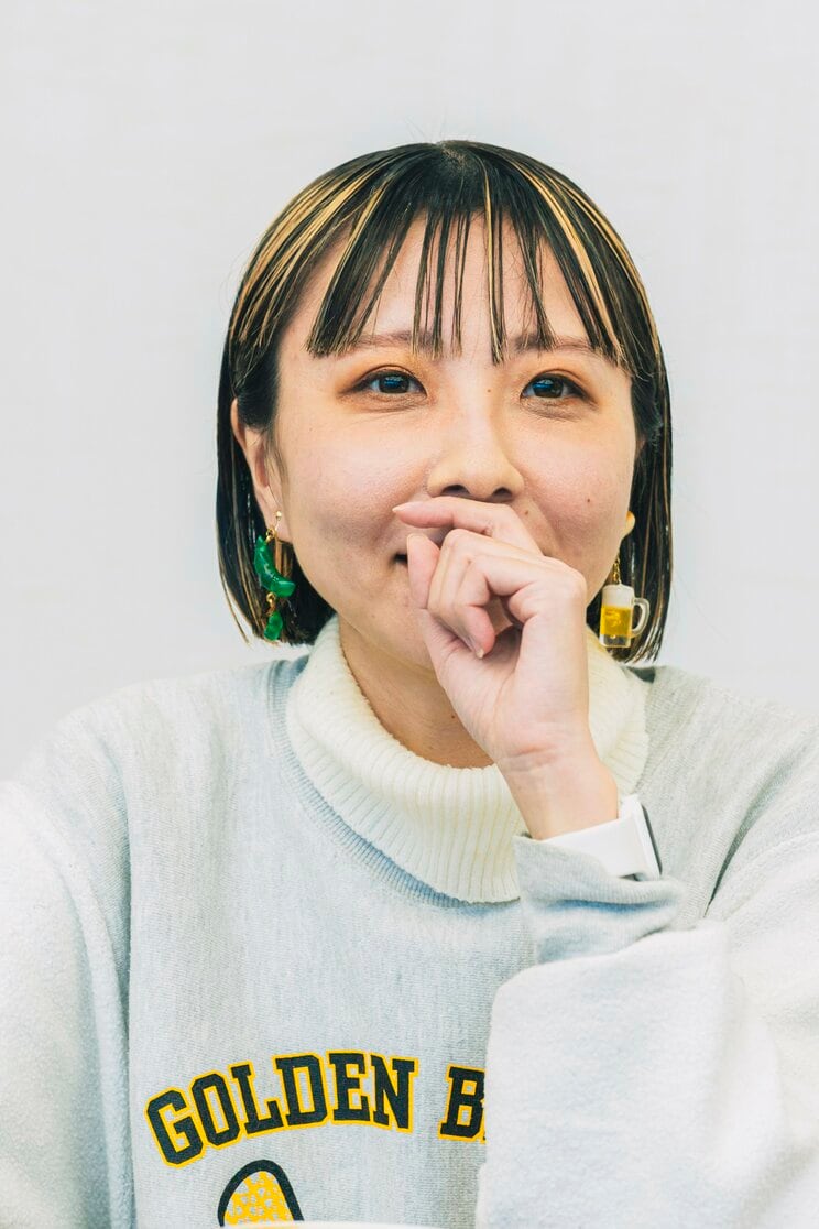 漫画家・敦森蘭さん（主な著作に『よりみちエール』藤原ヒロユキ監修・講談社 全2巻など／展示「#ボーキョーイントーキョー」）