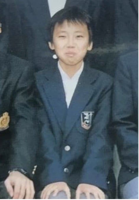 中学時代の安達優希容疑者（知人提供）