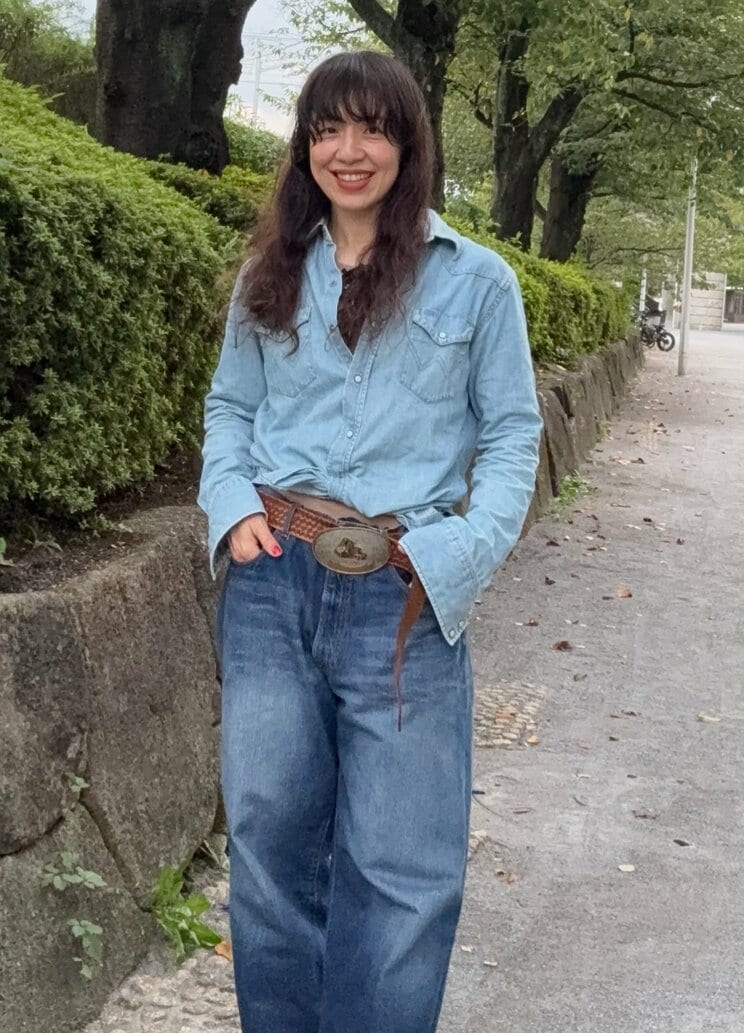 私服の浜口さん（写真／本人SNSより）