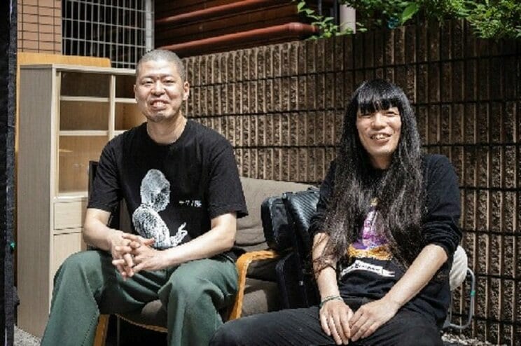 金属バット:小林圭輔(左)と友保隼平