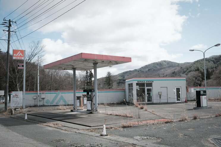 福島県浪江町津島地区のガソリンスタンド