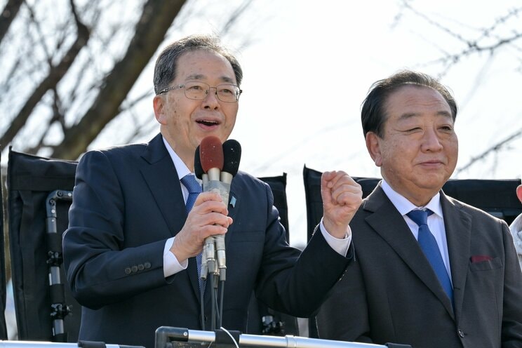 中道改革連合の斉藤鉄夫共同代表と野田佳彦共同代表（写真／斉藤鉄夫氏SNSより）