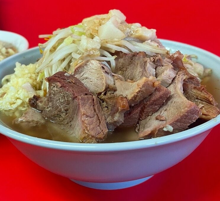 ラーメン二郎沖縄店のラーメン