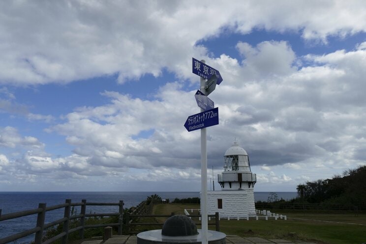 釜山まで783km、ウラジオストックまで772km