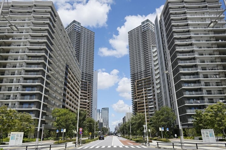 東京中央区にある晴海フラッグ（PhotoAC）
