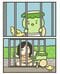 タイトルは『お裾分けするカッパ』