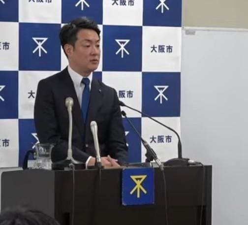 横山英幸市長（大阪市SNSより）