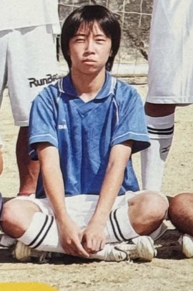 高校時代の安達容疑者（写真／知人提供）