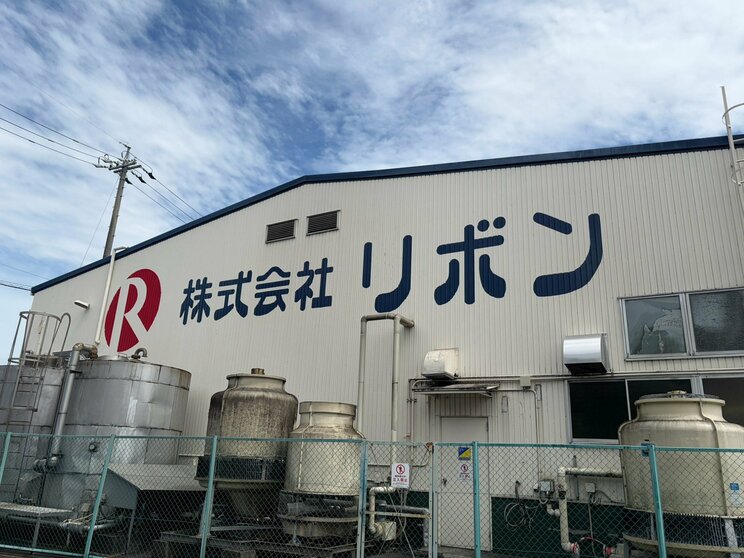 小牧市にあるリボンの工場
