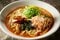 かにをラーメン（写真／こめお氏Xより）