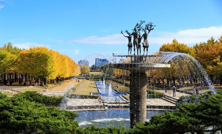 立川市にある昭和記念公園