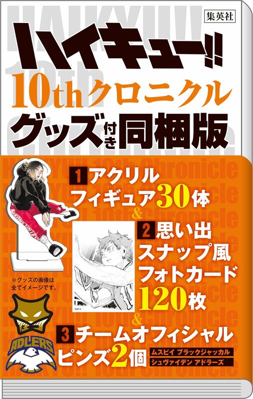 10周年をお祝い！ 『ハイキュー!! 10thクロニクル』発売決定