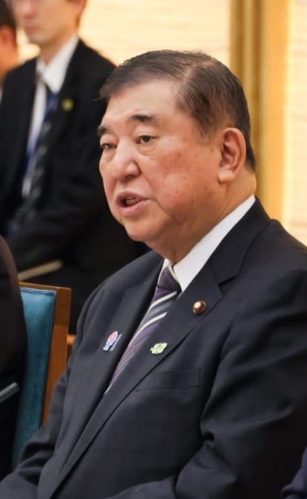 石破首相（首相官邸ＳＮＳより）