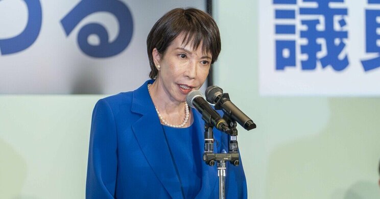 高市早苗新総裁（自民党広報Xより）