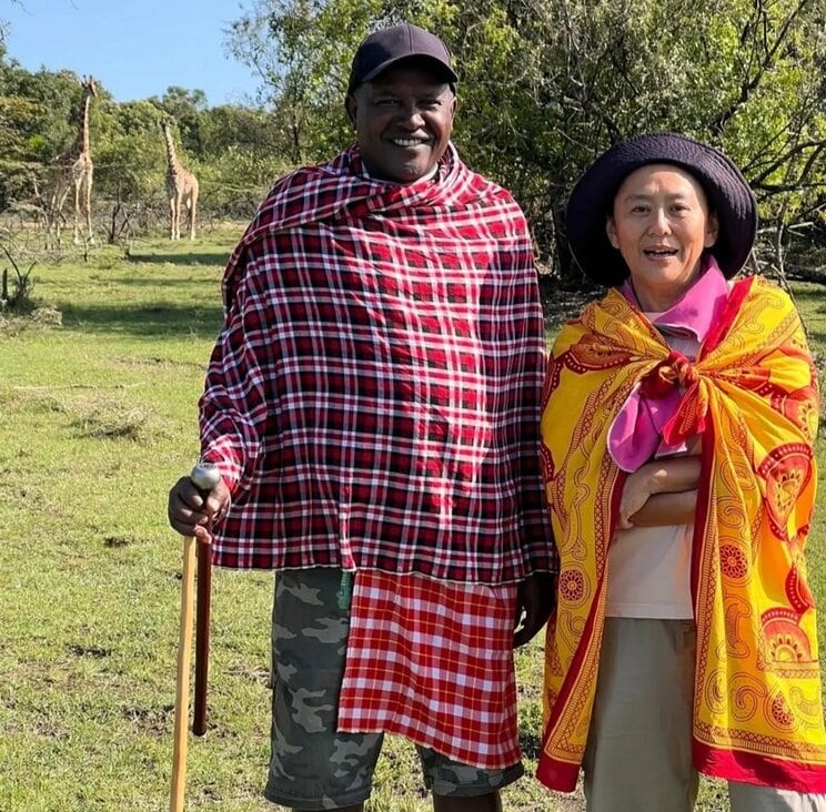 ジャクソンさんと永松さん(本人Instagramより)