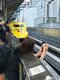東京駅にて（写真／読者提供）