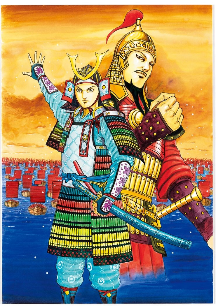 『キングダム』原泰久先生の応援イラスト/©原泰久/集英社