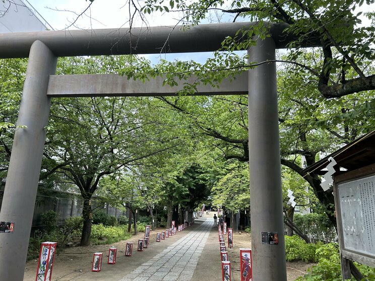 スポーツ振興の神様として知られる亀戸香取神社