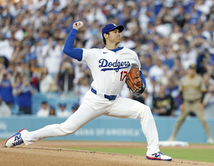 663日ぶりにマウンドに立った大谷翔平投手（写真／共同通信社）