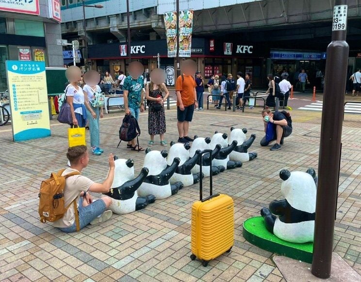 海外の観光客にも大人気