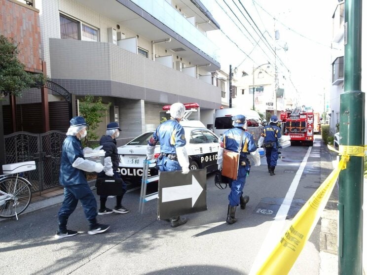 1月15日に発生した杉並区での殺傷事件の現場（写真／集英社オンライン）