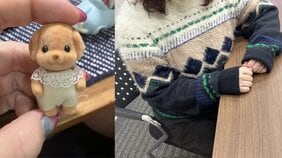 “癒されバニア”がブーム？「頭をひとなでしてから働きます」シルバニア人形を持ち歩いて癒やされる限界社会人の叫びとは