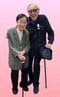 昨年、ドラマ『わが家は楽し』で“計191歳コンビ”と話題になった石井ふく子さん（左）と山田洋次監督（右）