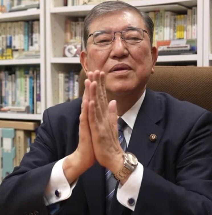 石破氏（本人ＳＮＳより）