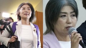 〈伊東市議会解散〉紫グッズを持てば「田久保派？」 田久保支持者は「大きなものが動いている」と陰謀論、「再選挙にかかる4500万円は市長が負担すべき」と怒る市民