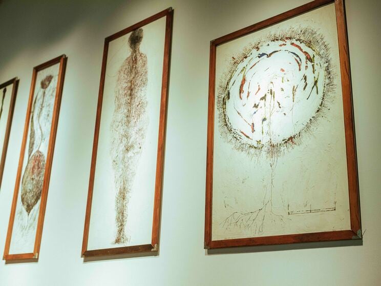 細田監督が油画専攻に在籍していた大学時代の作品