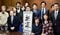 無罪判決を勝ち取った増田太輝さん中央と亀石倫子さんその隣　写真／神宮巨樹