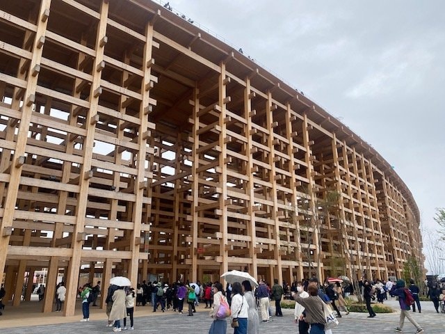 大阪・関西万博の目玉となった大屋根リング 