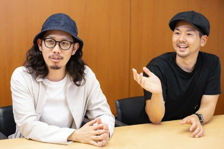 （左から）藤原康太さん、舟橋大貴さん　撮影／齋藤周造
