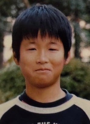 白井容疑者の少年時代