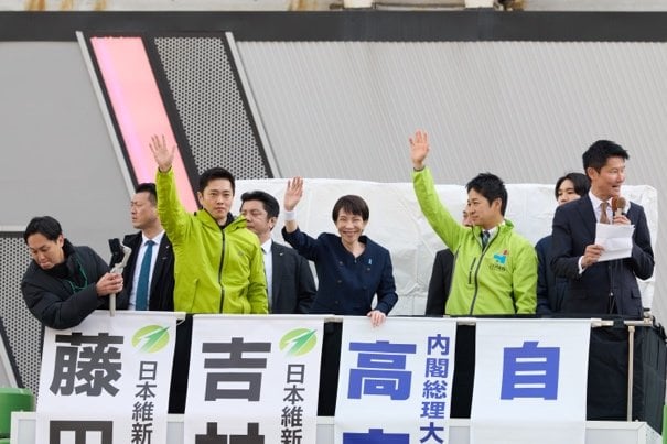 自民党は単独で過半数を上回る予測も（撮影／集英社オンライン）