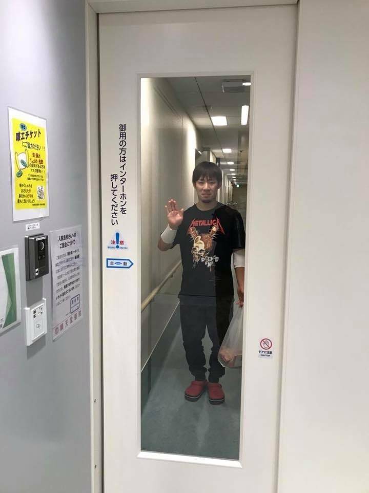 病室に隔離されていた時期も