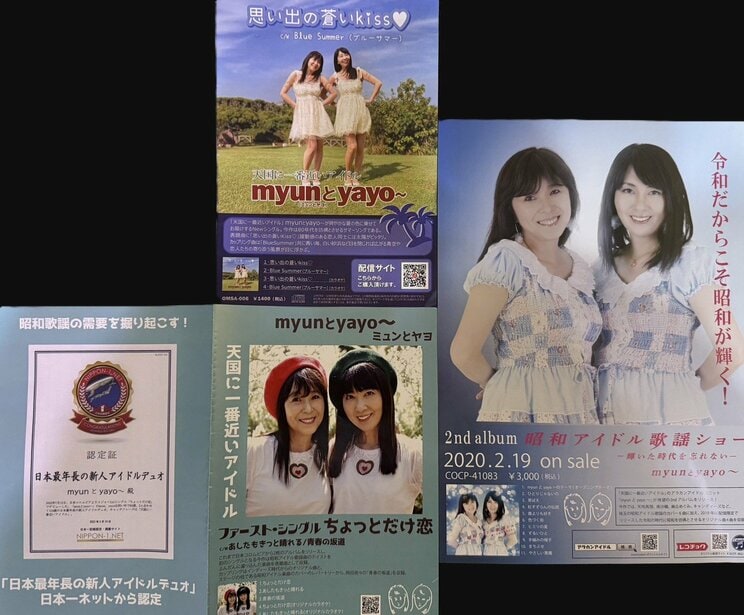 会場でも配布している各種フライヤー（写真／集英社オンライン）