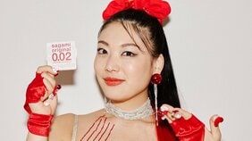 15代目宣伝大使・風吹ケイ「望まない妊娠をしても男が責任をとってくれる保証はないよ」コンドームの重要性を真面目にアピール〈サガミオリジナル〉