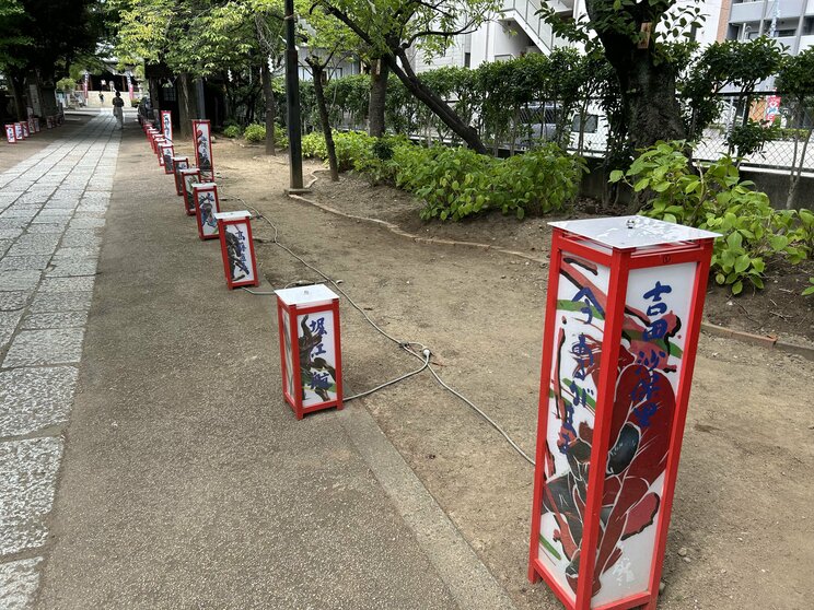 スポーツ振興の神様として知られる亀戸香取神社