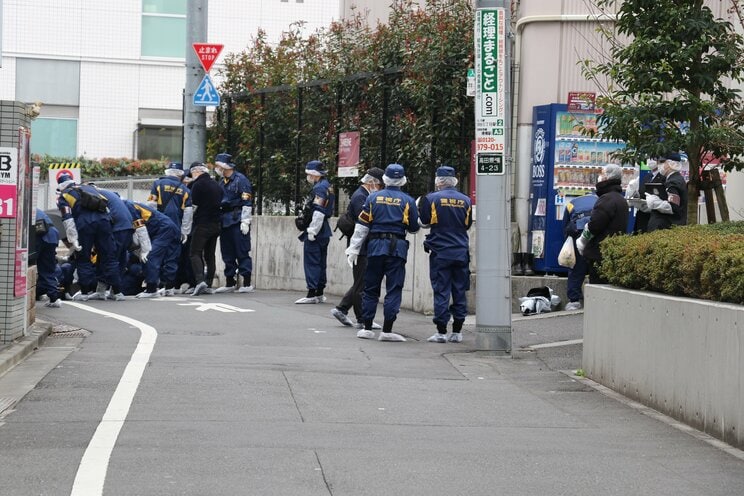凄惨な事件現場（撮影／集英社オンライン）
