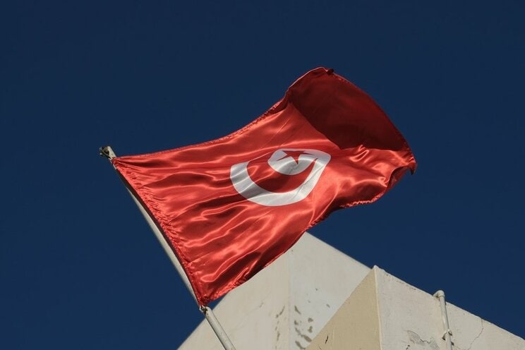 チュニジア国旗（写真／shutterstock）