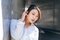 【写真多数】巨乳&バキバキ腹筋の美ボディのつくり方とは? グラドル風吹ケイが“いつもの筋トレ”を実演「追い込みたいタイプで」_17