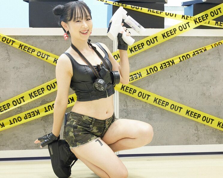 臭撃防衛隊として参加した菊池遥香さん