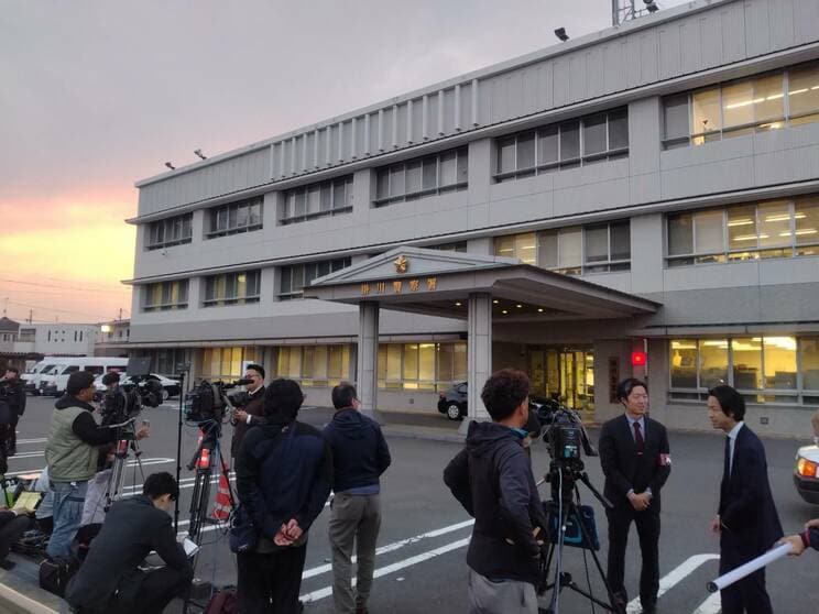 当初取り調べが行われていた掛川警察署