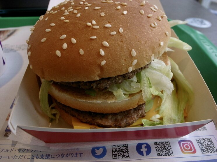 いつでも美味しいマクドナルドのビッグマック