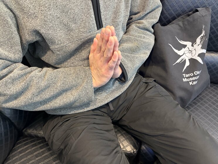 ひきこもりを脱して禅寺で修行していた太郎さん（撮影／集英社オンライン）