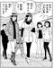 「マリアSSOの巻」（ジャンプ・コミックス第183巻収録）より。今日子にはマリアの双子の妹・マリリンこと禀（りん）という娘もいる。マリアはもともと男性で、妹の容姿を真似ているのだ……
