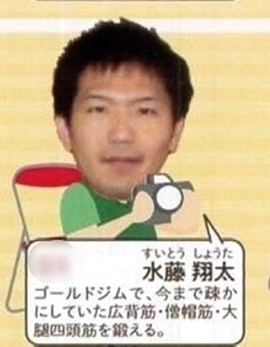水藤被告（写真／学校関係者提供）